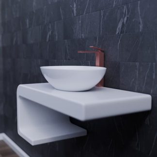 Wessex Classic Single Lever Basin Mixer, Polished Nickel