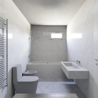 Dual Outlet Shower Set, Brushed Brass