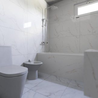 Exposed Bar Shower Set, Matte Black