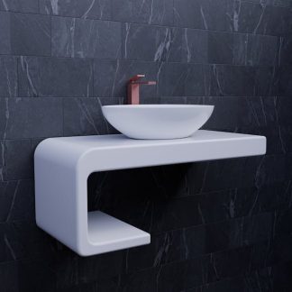 Slim-Profile Vanity Unit, 800mm